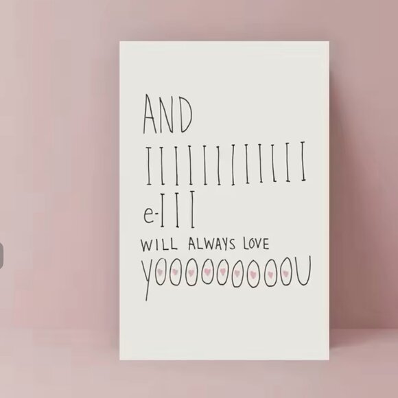 And III Will Always Love You – Timeless Friendship Card - Picture 4 of 5